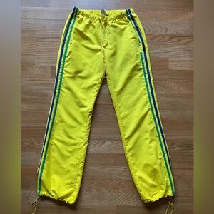 Yellow Track Pants